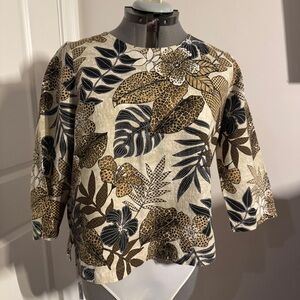 Floral Print Women's Top
